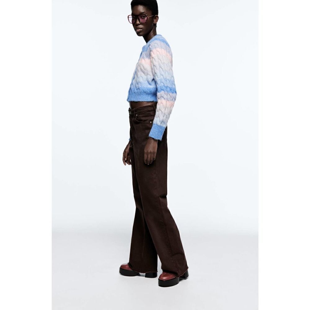 ZARA Cable-Knit Jacket - Picture 9 of 9